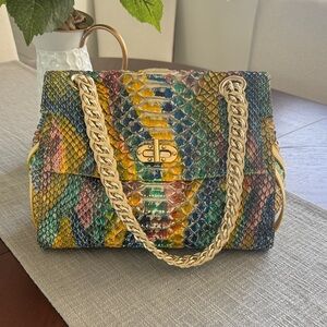 Ape Regina Firenze Vero Pitone Python Bag from Italy